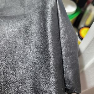 BLACK GENUINE LEATHER PANTS